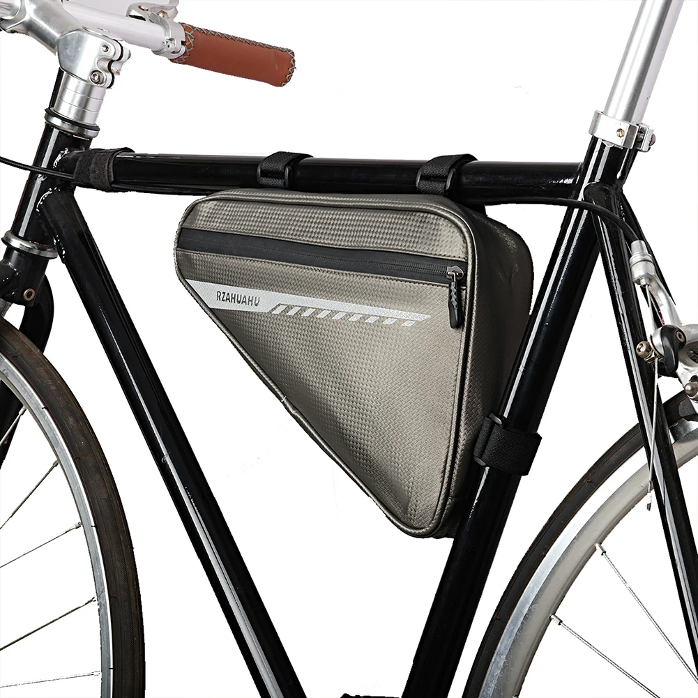RZAHUAHU Bicycle Front Frame Bag Carrier Pack Portable Bike Upper Tube