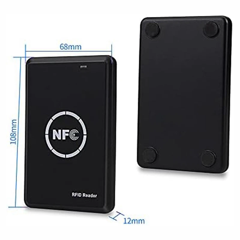 Estink NFC RFID Chipkaartlezer, ACR122U ISO 14443A/B , 424 kbps, met Software, Wit