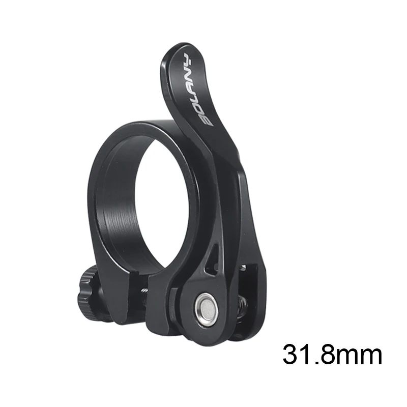 BOLANY Bicycle Seatpost Clamp Aluminum Alloy 31.8/34.9mm Quick release Seat Tube Clamp MTB Accessories and Parts bike seatpost clamp