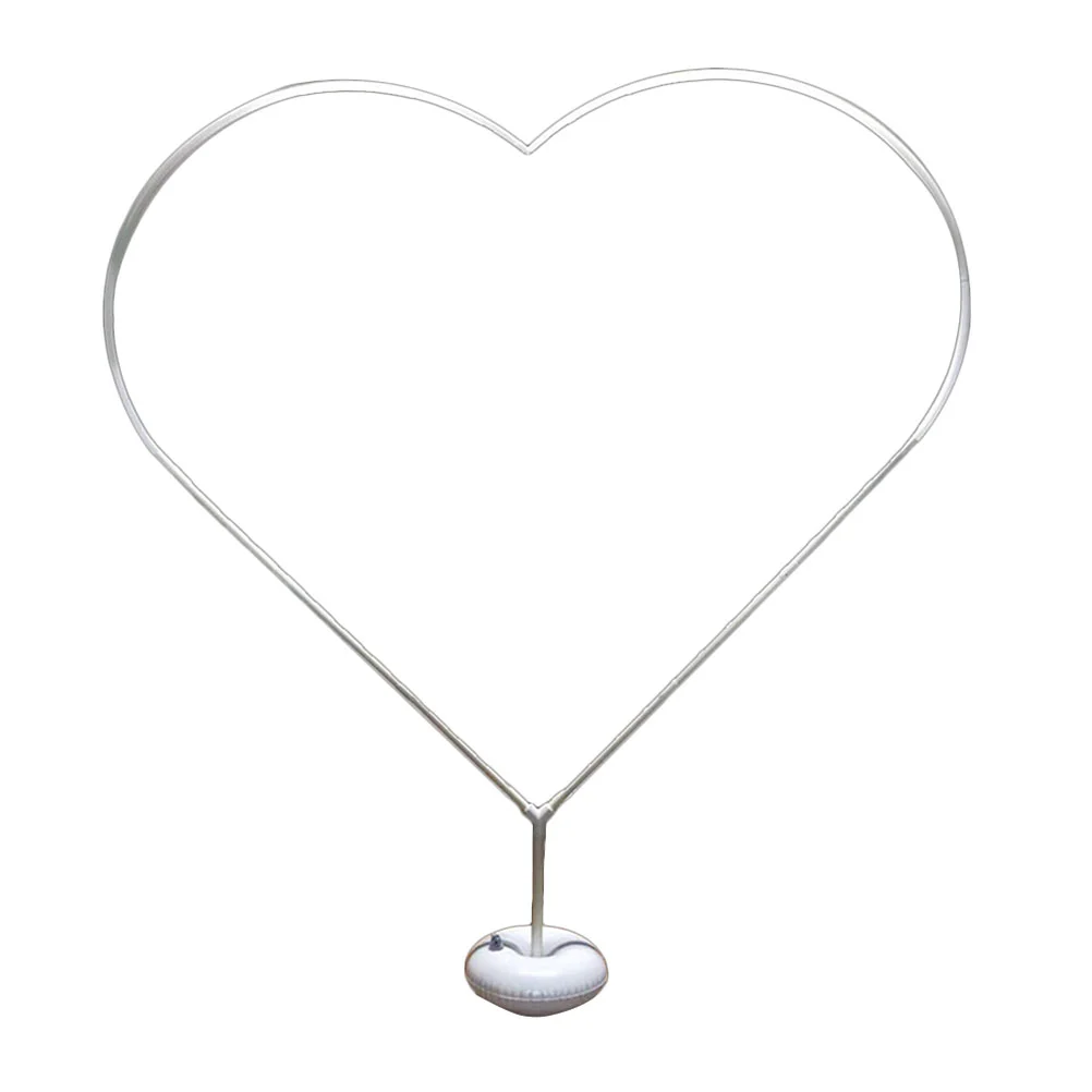 

Heart Balloon Holder Arch Stands Shaped Kits Arches Pump Frame for Party Display Shelf with Base Suite Column