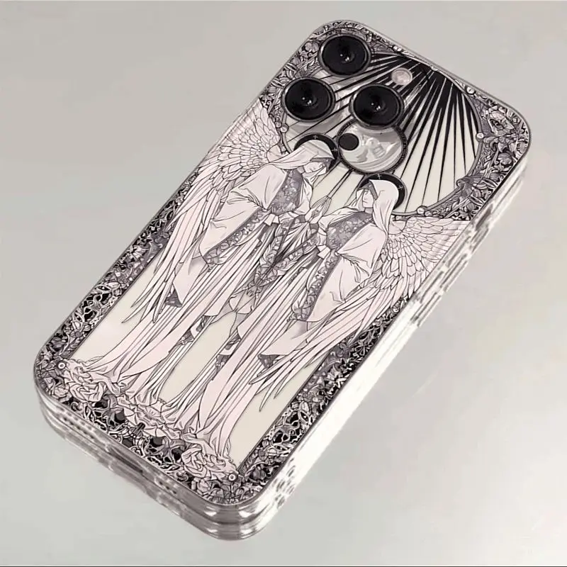 Medieval Cupid Angel Retro Phone Case Cover