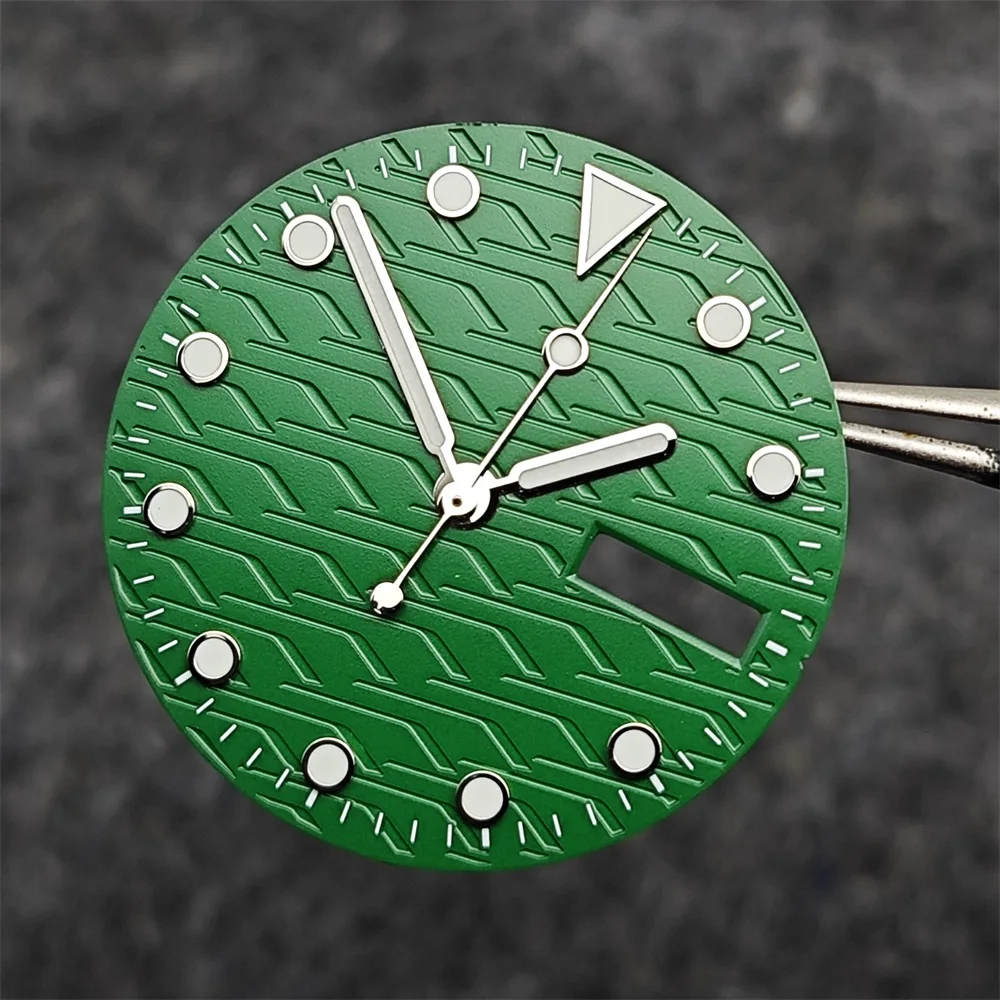 Luminous Ocean Star Dial for DIY Mechanical Watch – 28.5mm