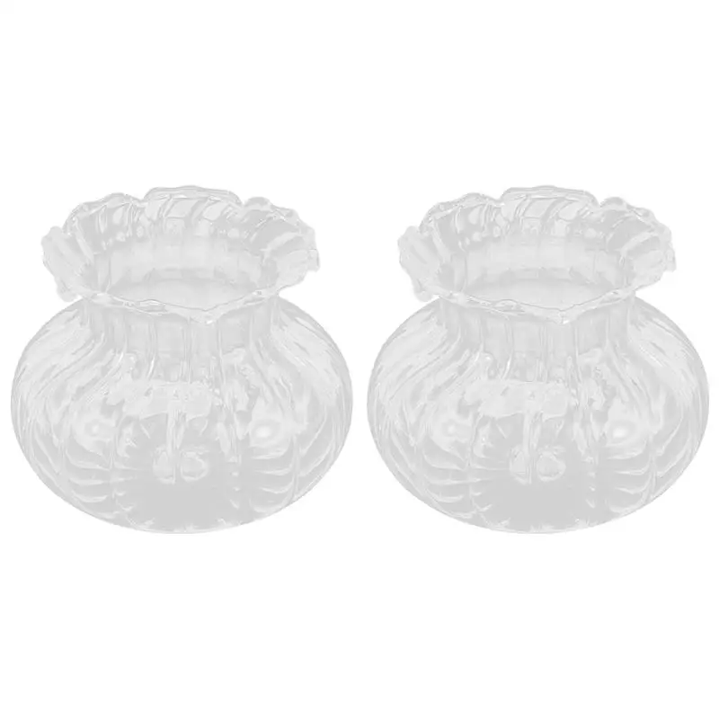 4pcs Oil Lamp Globe Replacement Lamp Shade 7/3cm Kerosene Light Cover