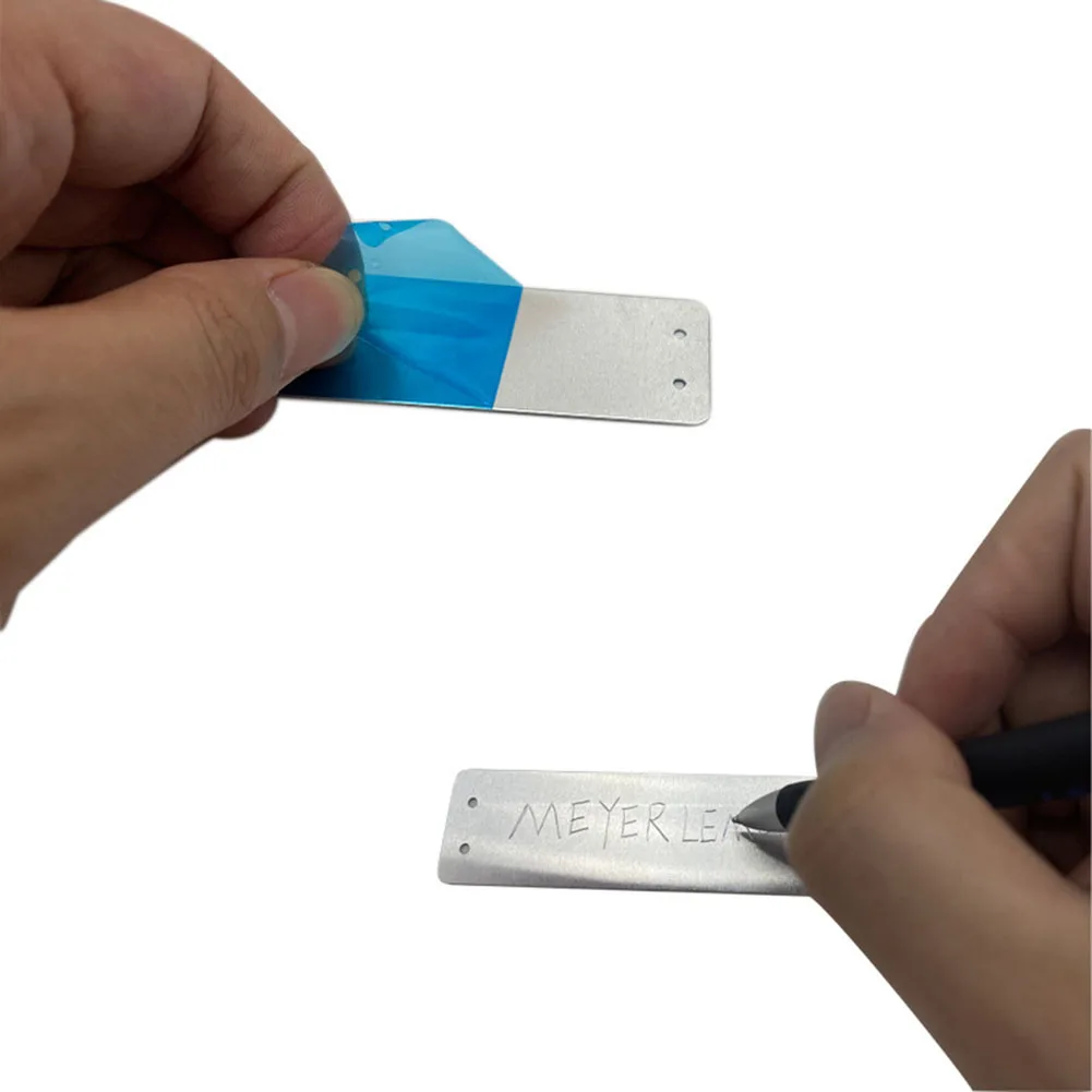 

Labels Plant Labels Waterproof Aluminum Material Aluminum Plant Double Sided Iron Wire Metal Labels Waterproof