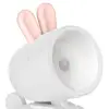 Cute Desk Lamp Rabbit LED Night Light For Kids Adjustable Rabbit Shape Night Lamp Portable Reading Desk Lamp For Children And 2