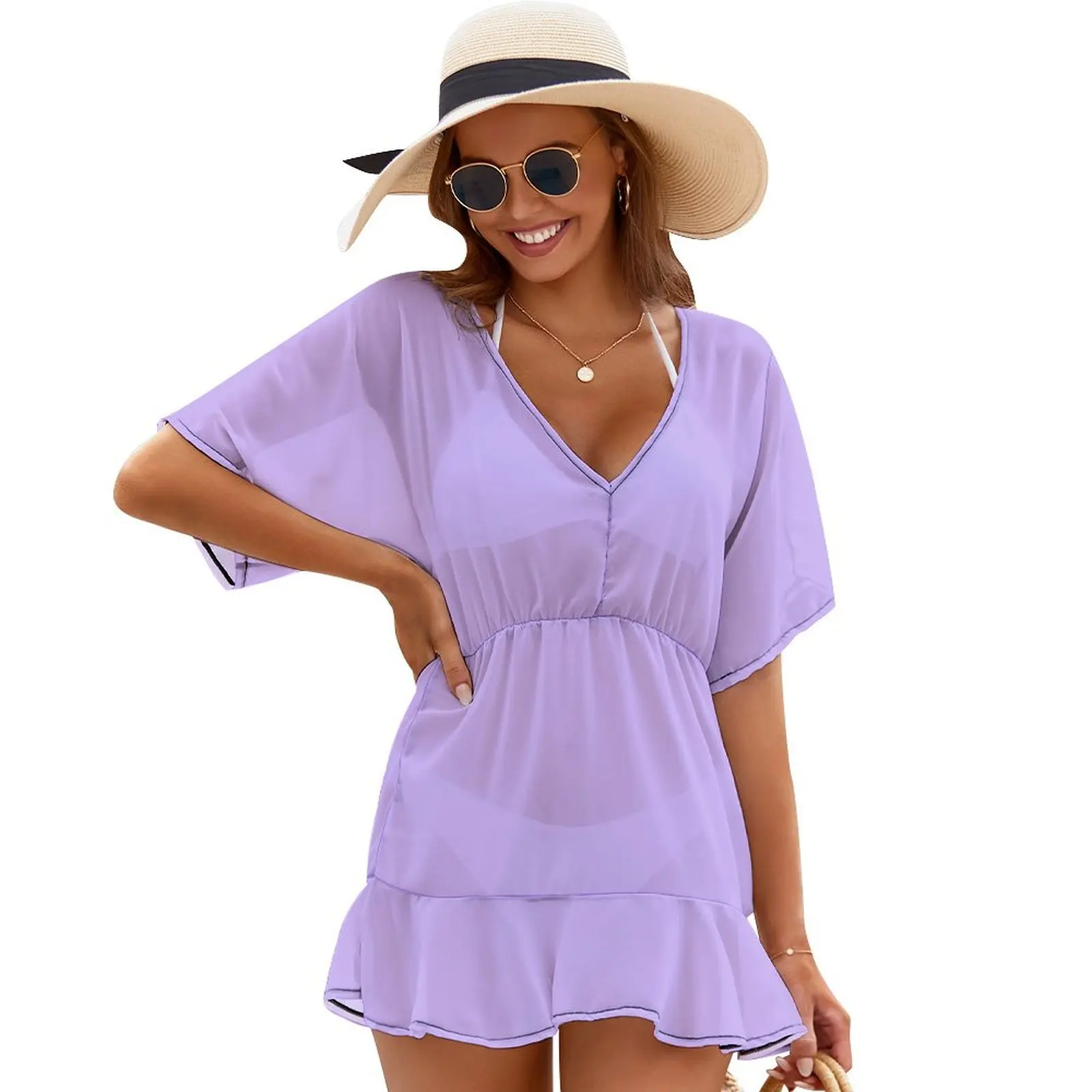 

Number 45 Club Med Cover Ups luxury woman evening dress birthday dress for women luxury 2024