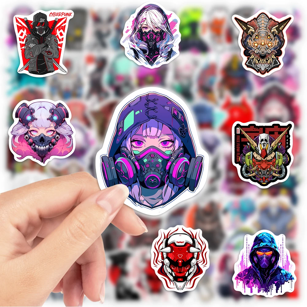 Cool Cyberpunk Avatar Stickers Art Tattoo DIY Toys Gift Decorative Scrapbook Junk Journals Laptop Luggage Bottles Waterproof cartoon stickers decorative stickers self adhesive stickers custom stickers stationery stickers anime stickers adhesive stickers decorative labels stickers diy scrapbooking accessories