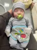 19 Inches Levi Reborn Baby Realistic Vinyl Body Alive LoL Bebe Newborn Finished Hair-painted Doll Children Girls Gift Dolls 3