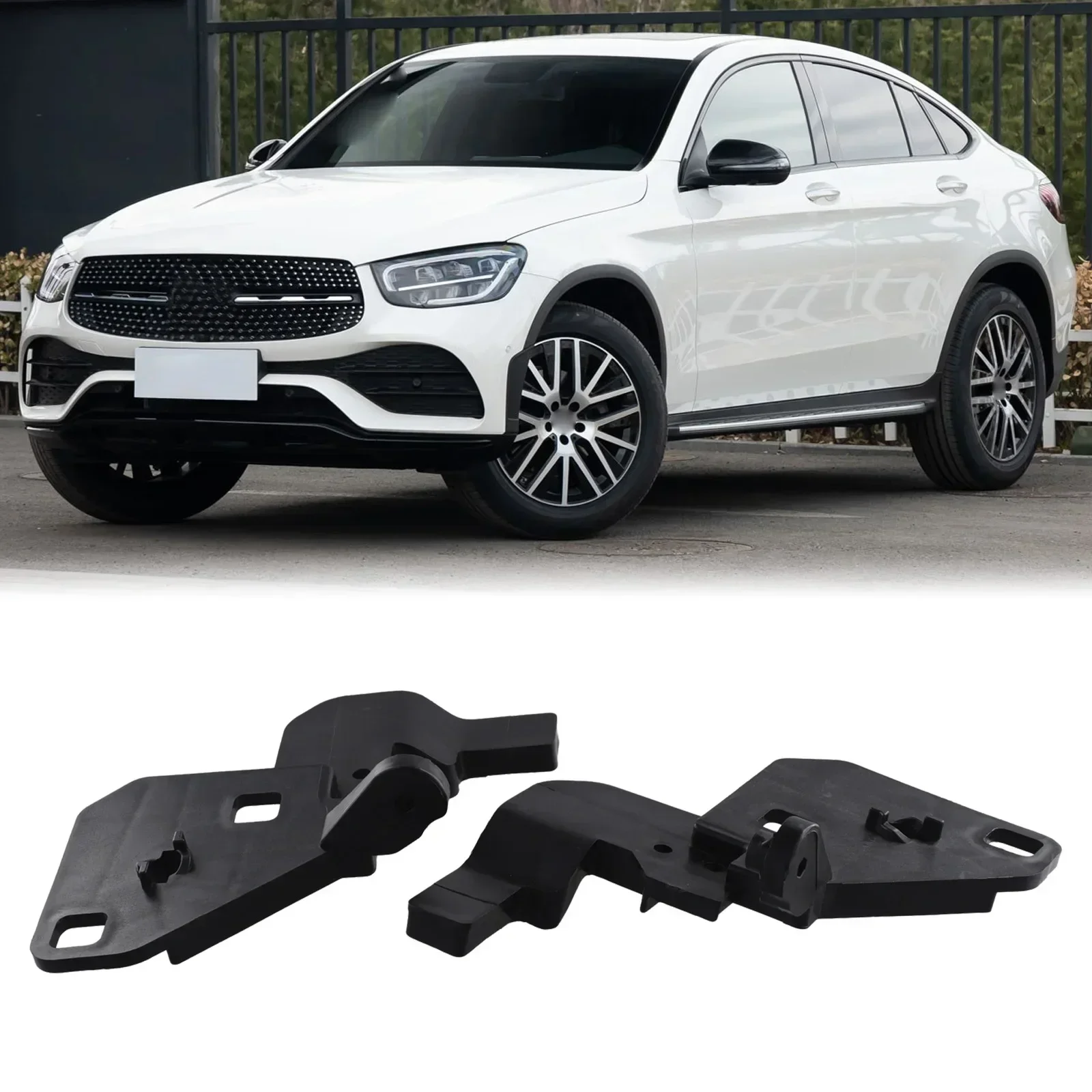 Pair Headlight Bracket for Mercedes GLC W253 Anti deformation Number 253600 253600