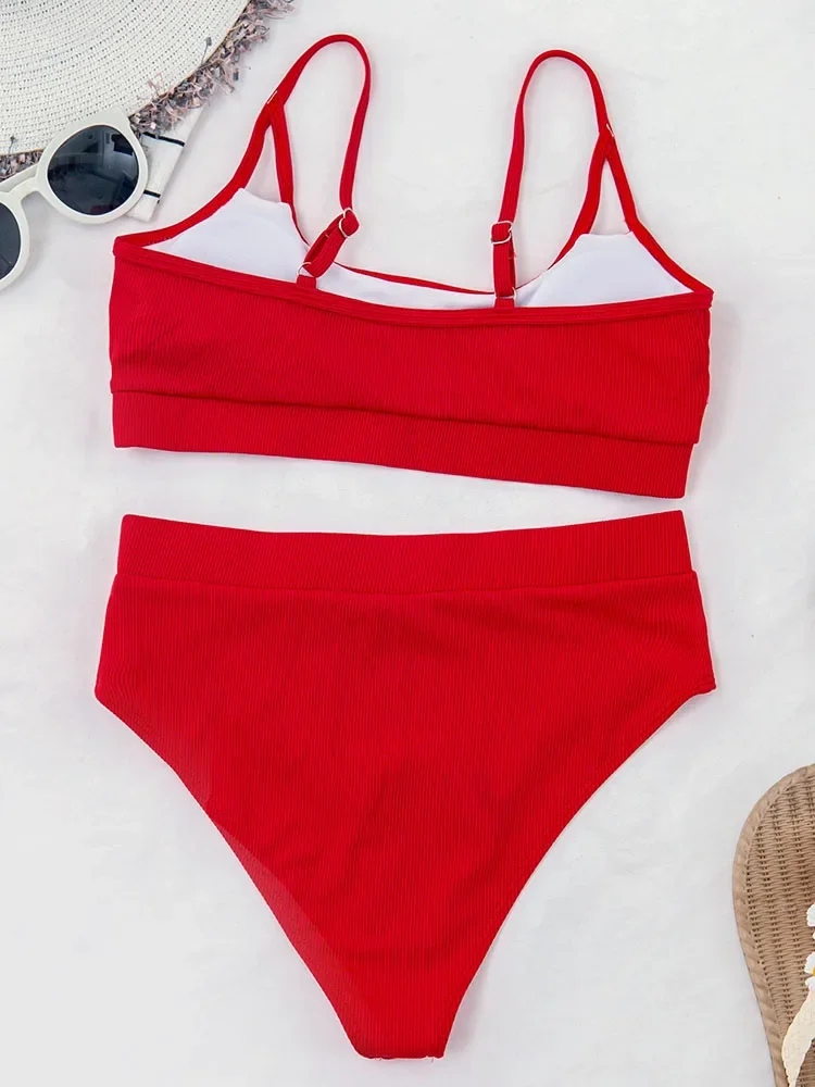 herlipto 2Way Cut-Out Ribbed Swimwear S