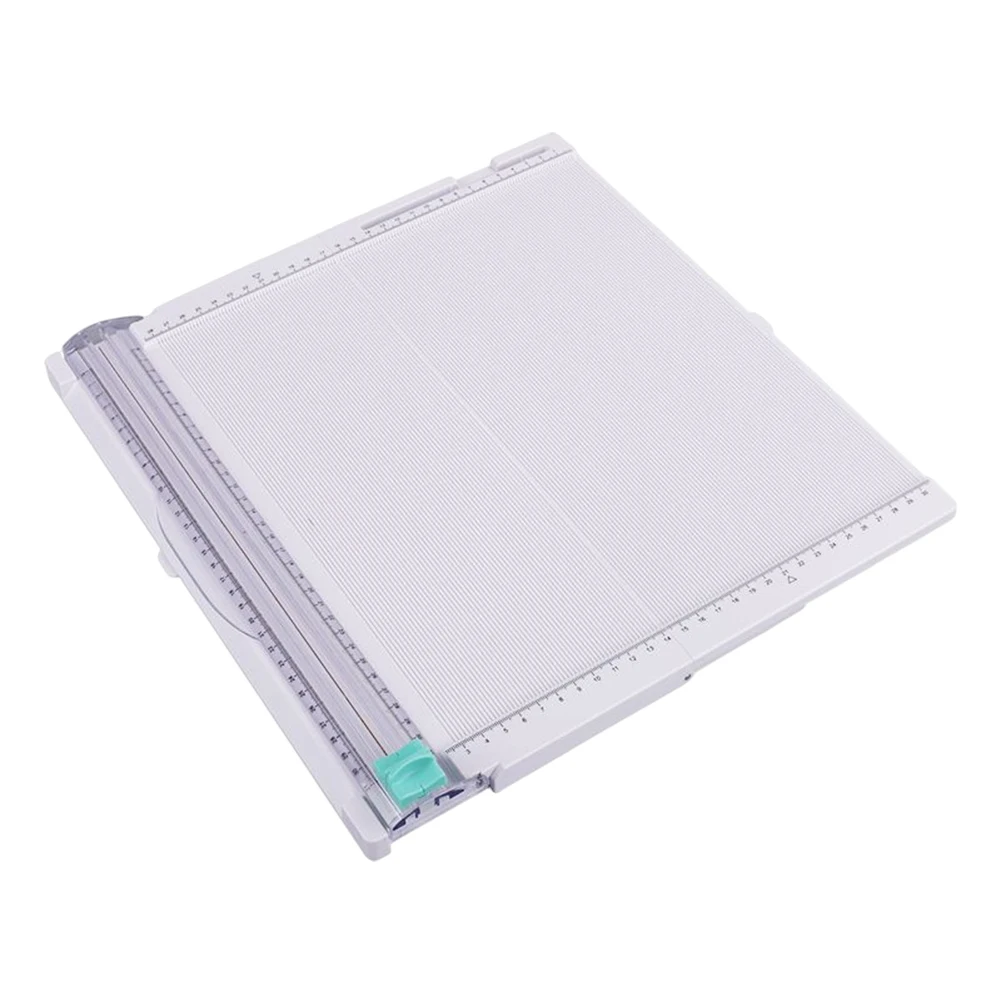 Photo Scrapbook Cutting Machine Anti Slip Base Paper Trimmer Space Saving Detachable Scoreboard DIY Invitation Letter Envelope