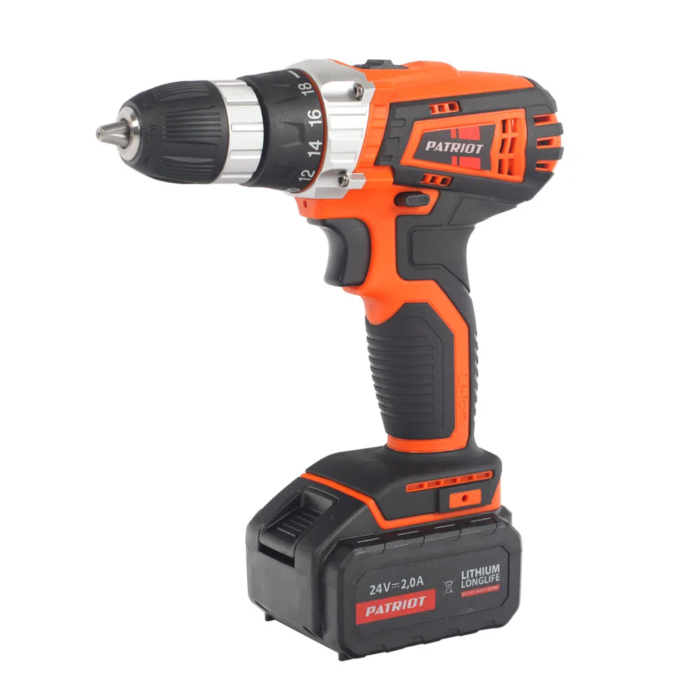Cordless Drill Screwdriver Patriot Br 241li The One Electric Drill