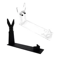 1pcs New Arrival Boutique Store Shoe Display Props Clear Acrylic Pistols Holder Kids Toys Guns Model Display Stand Rack 1