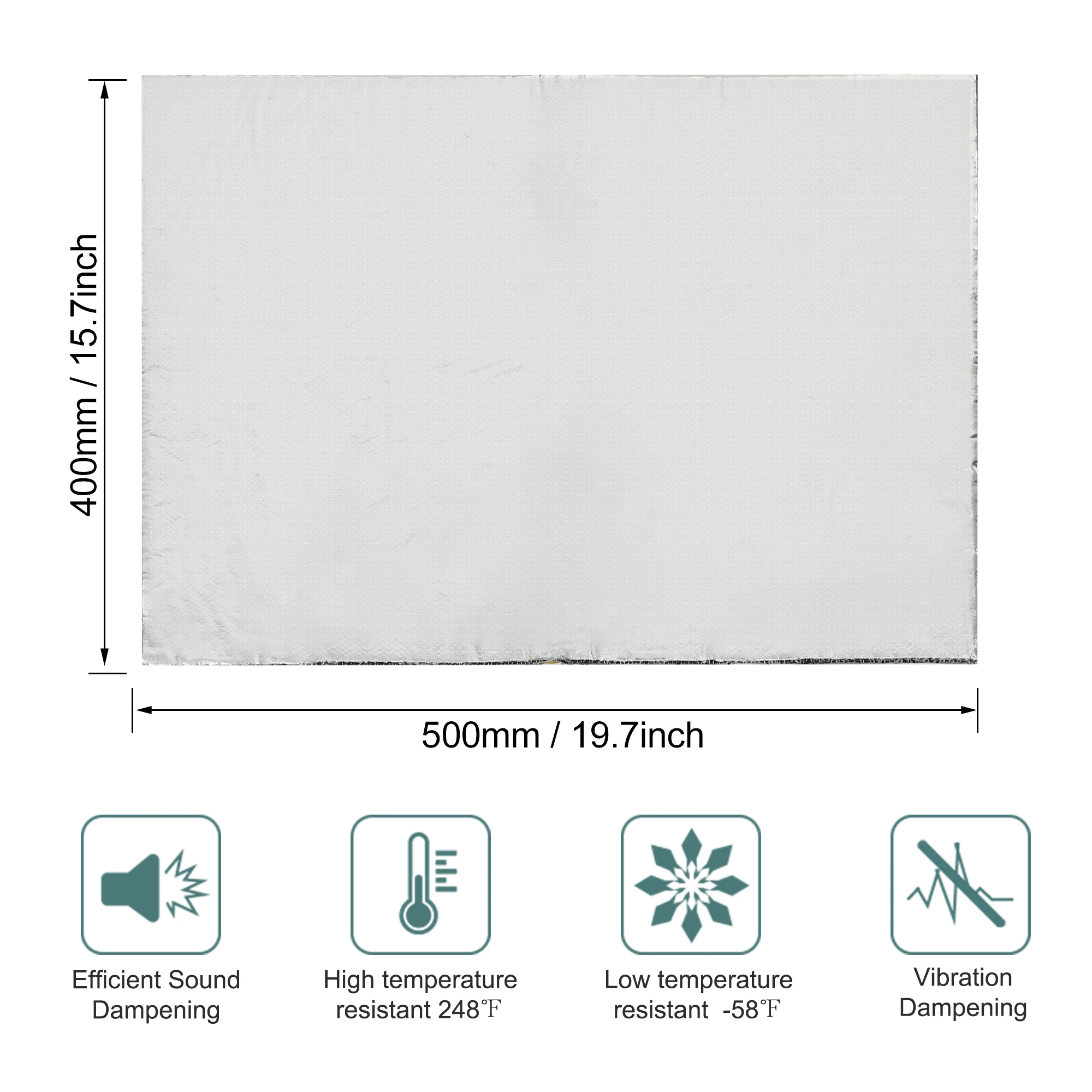 Alubutyl Isolation Butyl Sound Insulation Mats - China Car Sound Deadening, Sound  Deadening