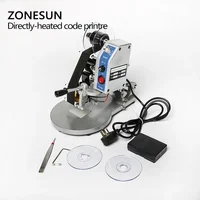 Zonesun DY-8 Mesin Panas Transfe Mesin Coding Mesin Printer untuk Mencetak Nomor Batch Tanda Pendaftaran 5