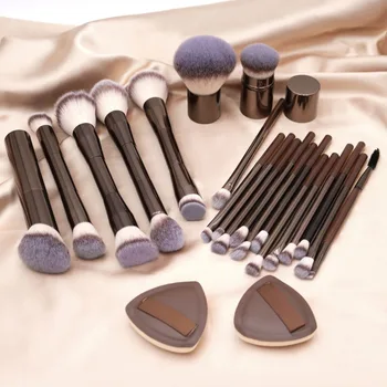Set di pennelli per il trucco da 20 pezzi, fondotinta, correttore, cipria, ombretto, fard, strumenti per il trucco