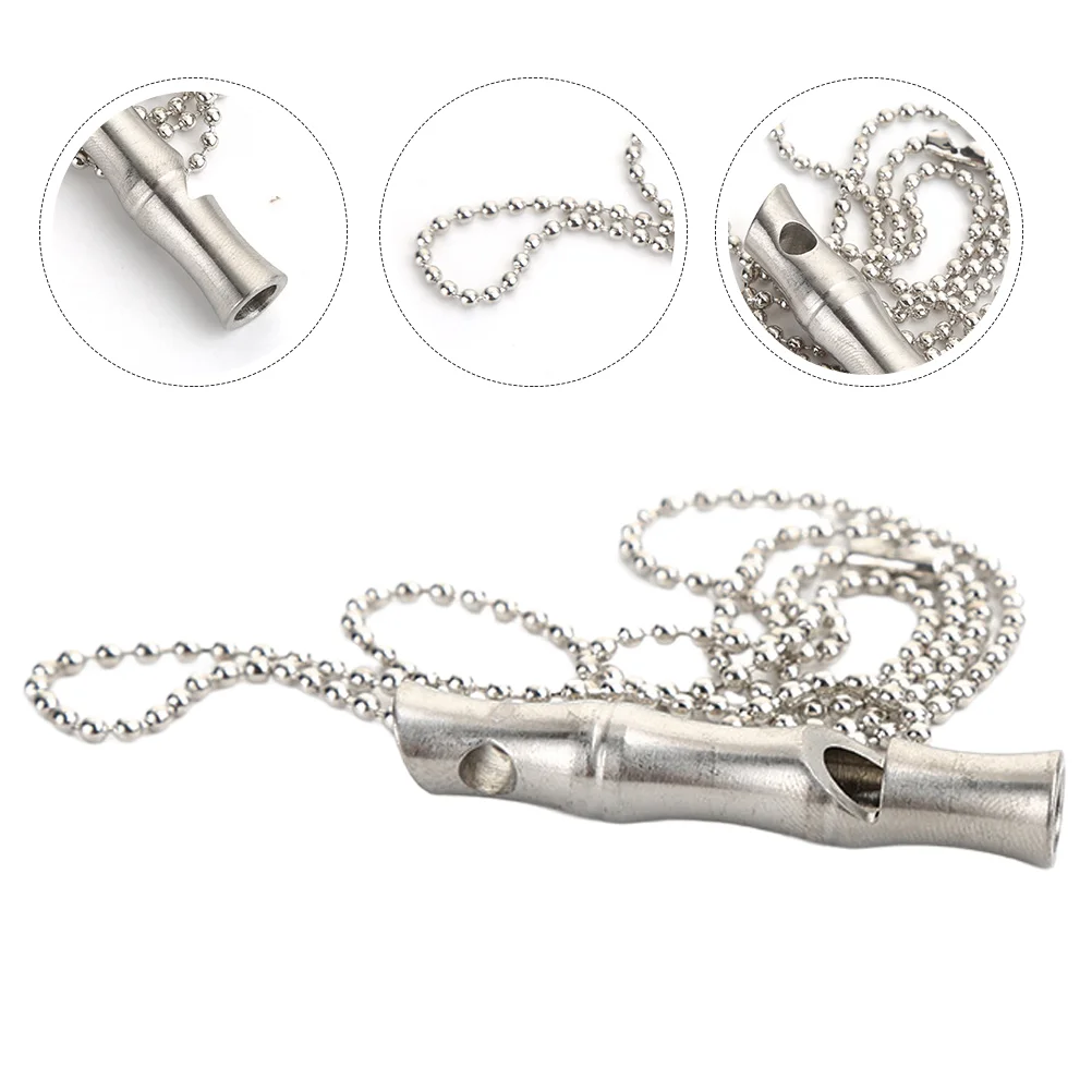 

Cat Dog Outdoor Camping Survival Whistle Tools Sporting Stainless Steel Training