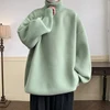 2024 Autumn Winter Men Turtleneck Sweaters Mens Oversized Warm Sweater Women Knitted Jumpers Vintage Pullovers Mens Clothing 5