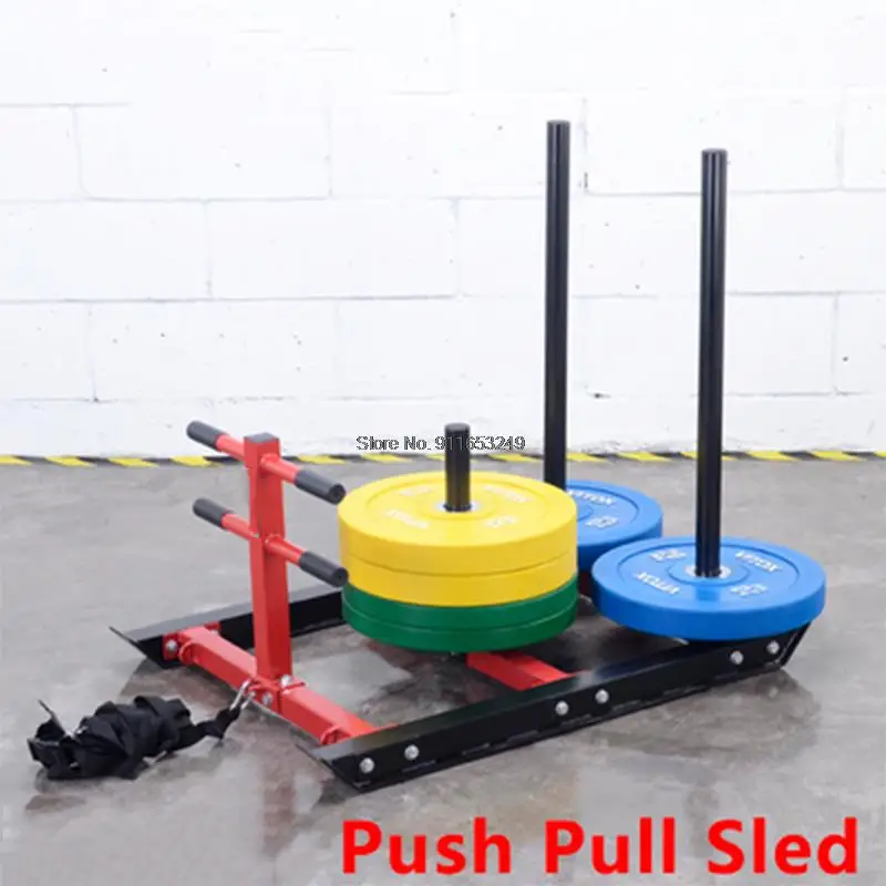 Gym Equipment Indoor Push And Pull Sled Weight Training Sled Fitness