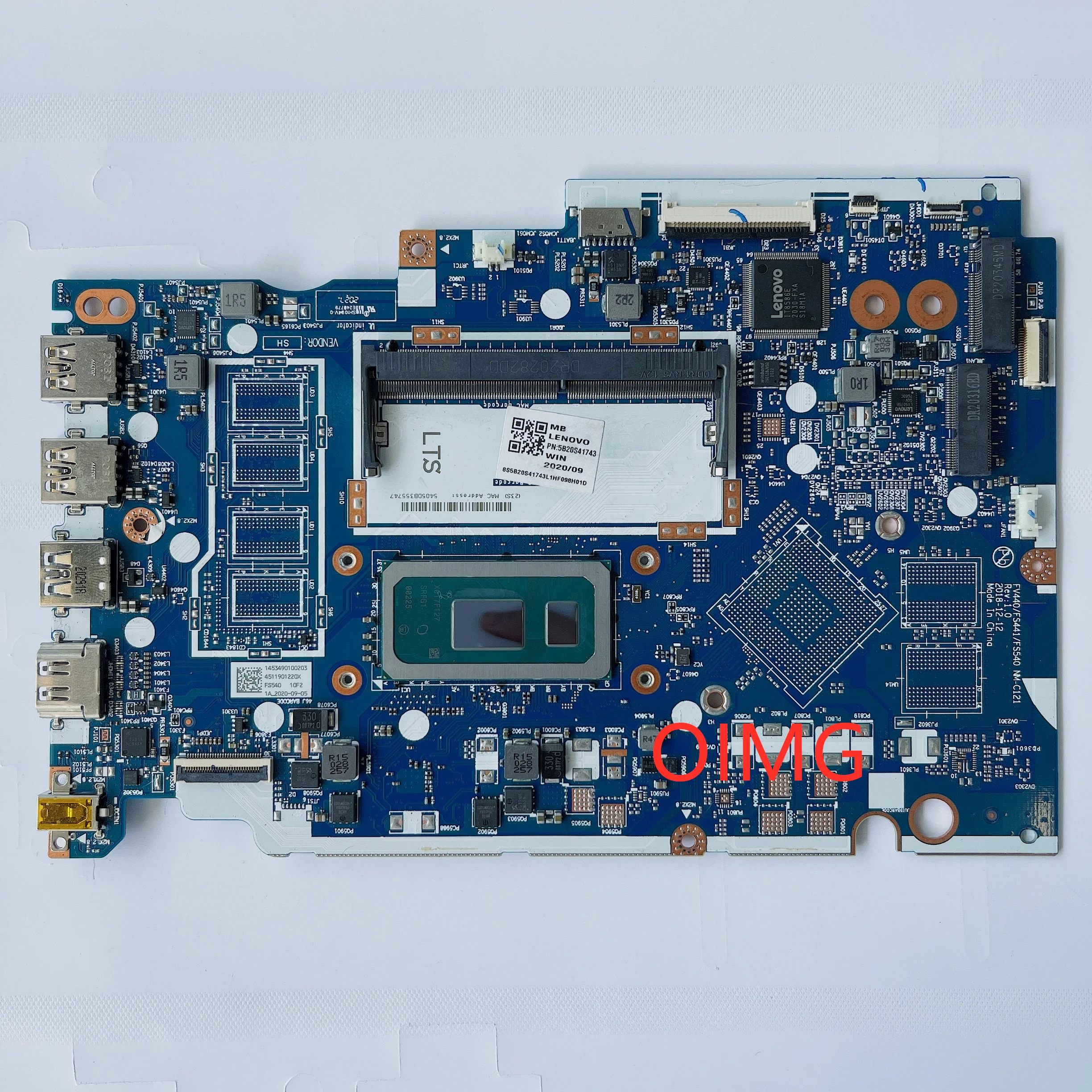 

Для Lenovo S145-15IWL Материнская плата ноутбука FV440 FS441 FS540 V15-IWL CPU 4205U/5405U FRU:5B20S41743 100% протестирована Быстрая доставка