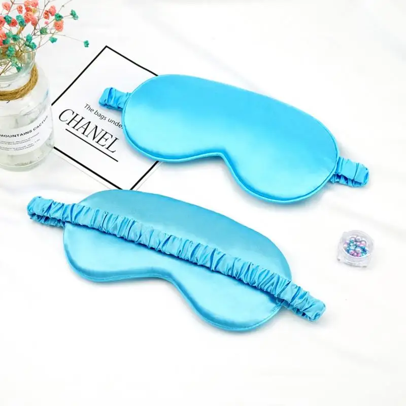 Imitated Silk Eye Mask | Breathable, Soft Comfort for Sleep & Travel