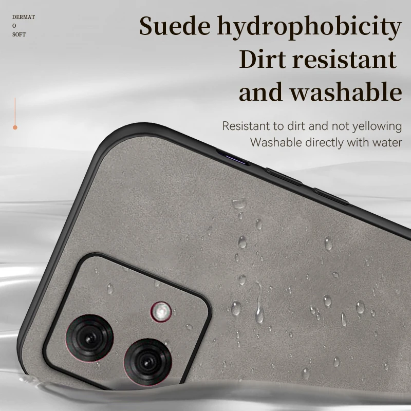 Premium 360° Rotating Sheepskin Leather Phone Case with Holder