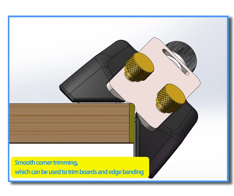 Kantenanleimschneider mit Trimmer-Set, 1 mm, 2 mm, 3 mm, Holz, PVC-Kantenband-Endschneidgerät, manuelles Werkzeugset für die Holzbearbeitung – Detail 28