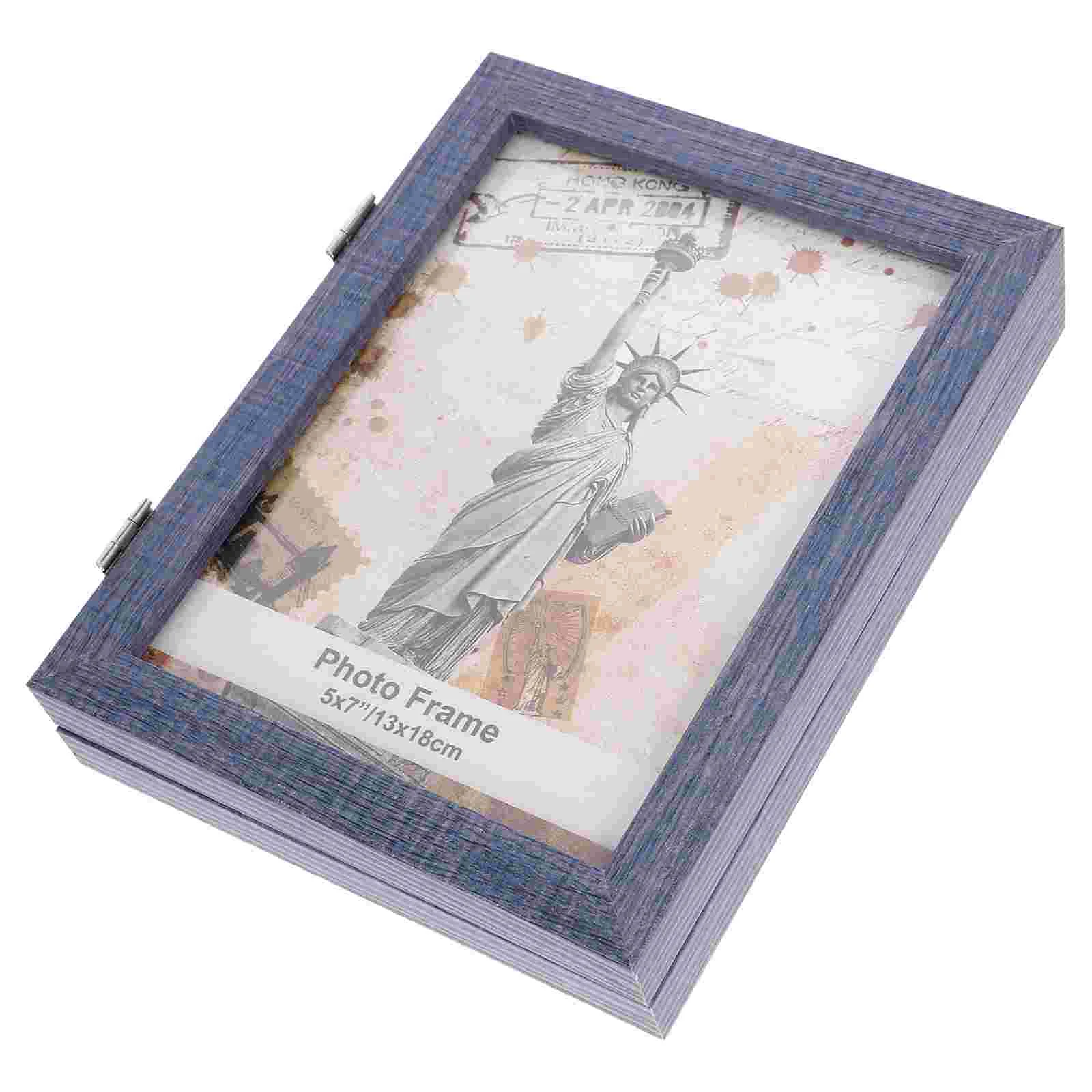 

Folding Desktop Photo Holder Bedroom Photo Holder Picture Frame Hinged Photo Frame