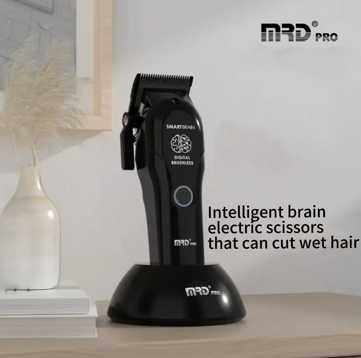 SMARTBRAIN バリカン MRD-インテリジェントバリカン,電気シェーバー,強力な希土類磁気