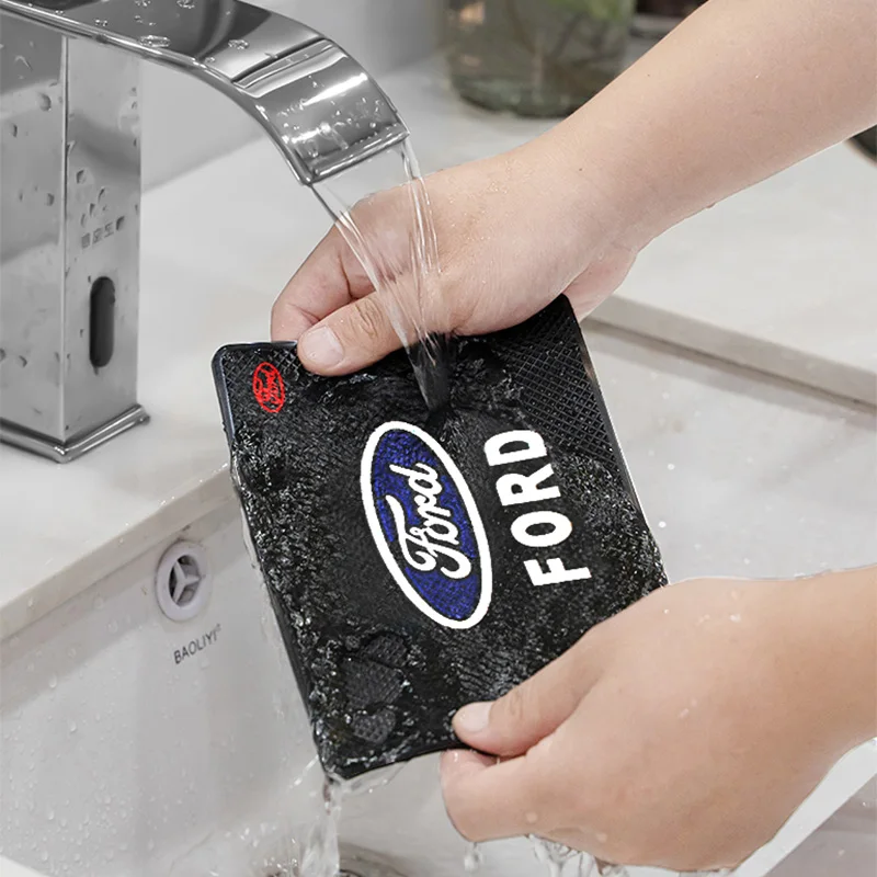 Car Logo Anti-Slip Phone Holder Mat - Universal Auto Accessory
