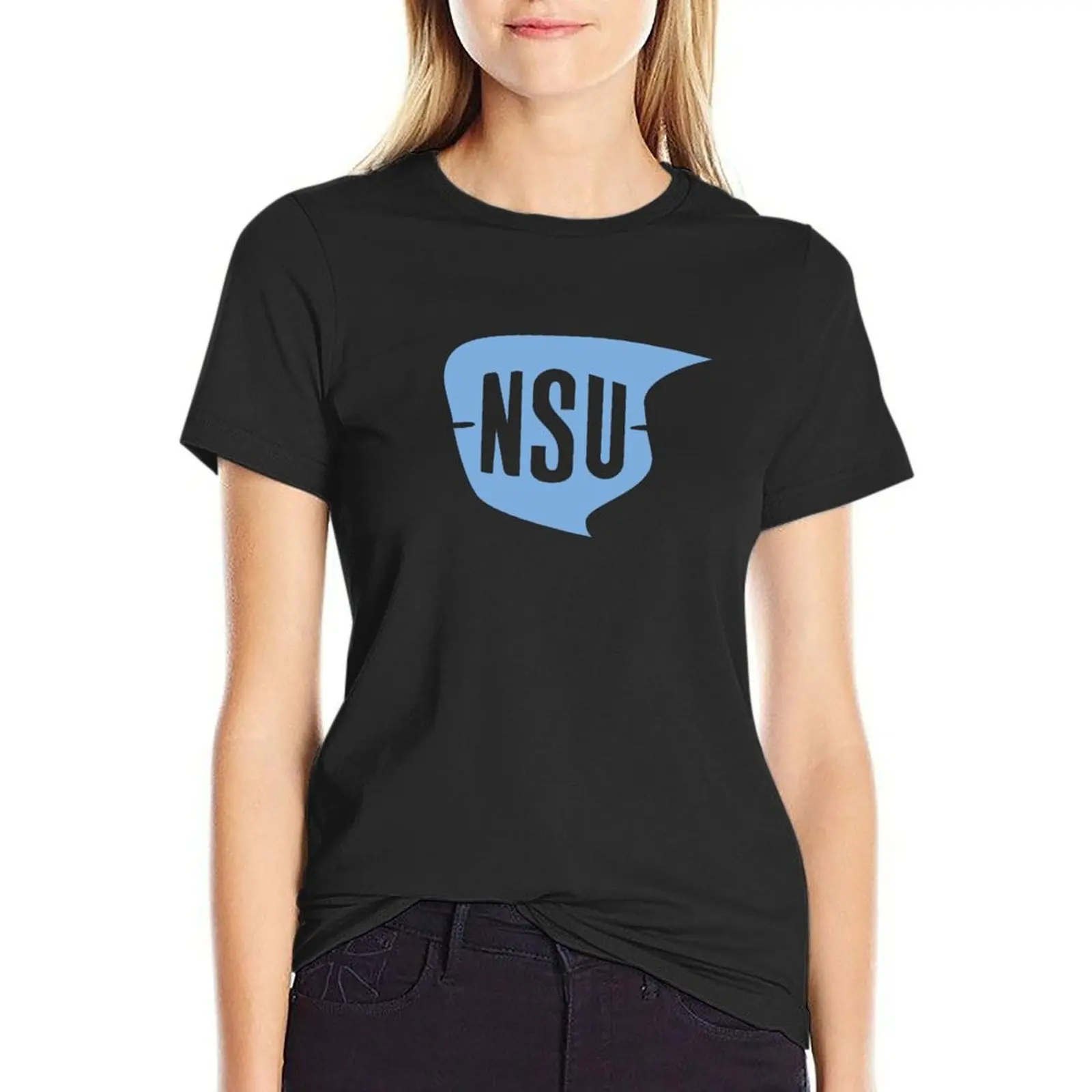 NSU Logo T-Shirt kawaii clothes sweat Women clothing