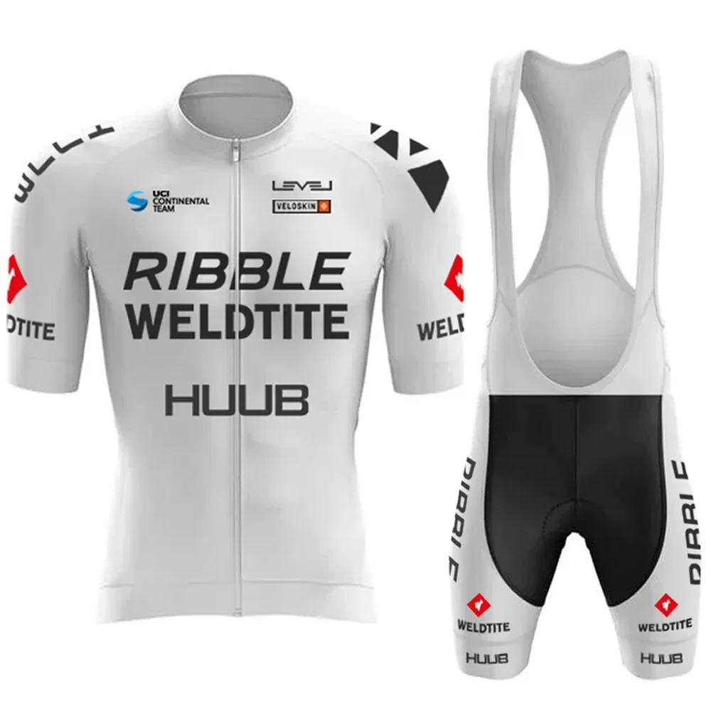 2024 HUUB 남성용 사이클링 저지, 사이클링 의류, 여름 반팔, 자전거 반바..