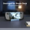 Steam Deck Dock 6 in 1 Steam Deck Rog Ally Docking Station Stand  3*USB 3.0 HDTV 4K@60Hz Gigabit Ethernet PD 100W Hub 4