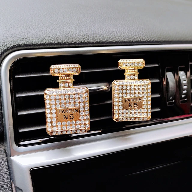 Inlay Water Drill No5 Perfume Bottle Car Air Freshener Interior