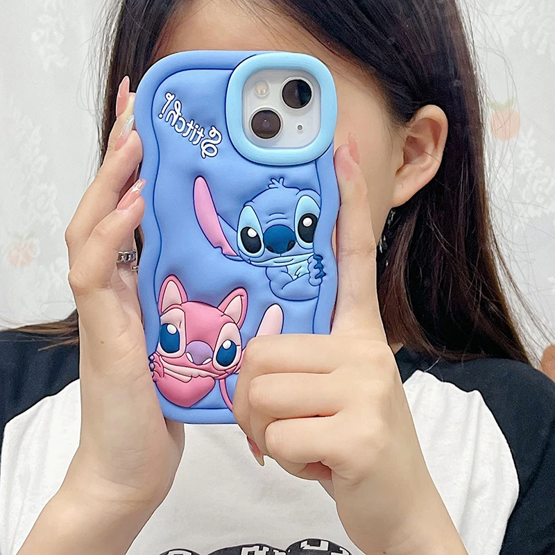 Silicone Stitch Phone Case Iphone 11 Disney Stitch IPhone 11 12 13