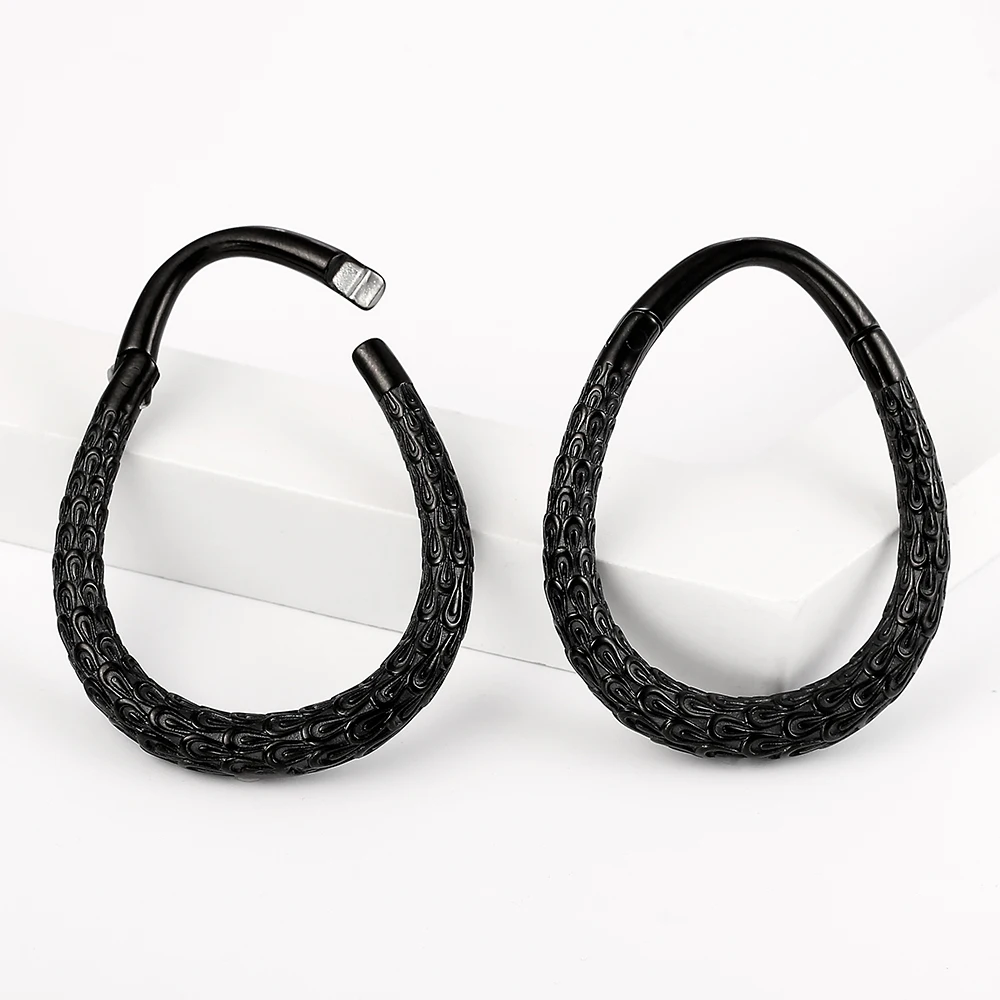 Giga 2er-Set 3mm (8G) Edelstahl Ohrhänger Gewichte Plugs Tunnel Expander Gauges Ohrläppchen-Dehner Körperschmuck – Detail 20