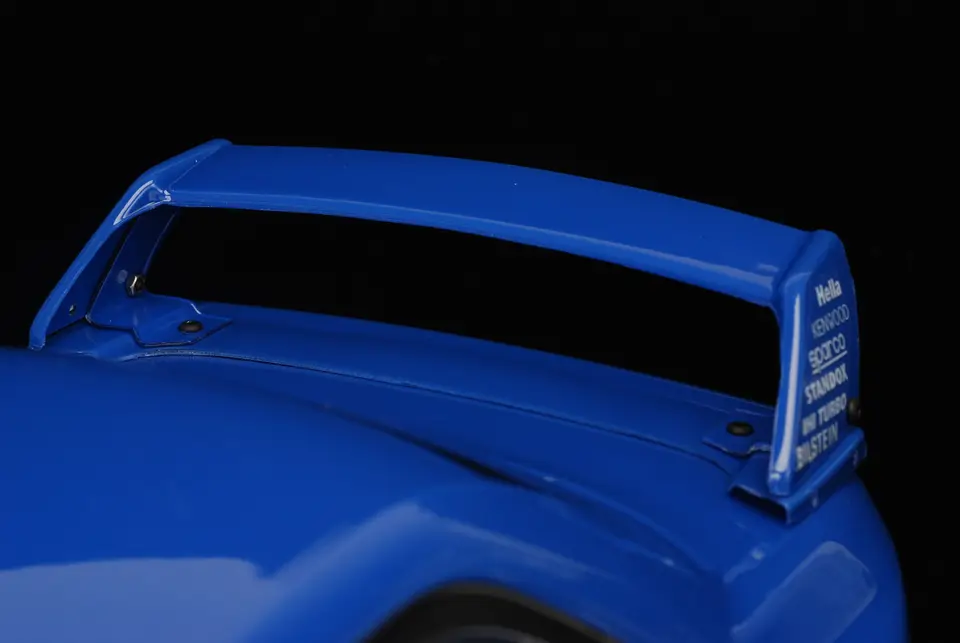 SANTAIZI 1/10 Scale Subaru Impreza WRX RC Car Body Shell - 200mm Width, Pre-Painted Blue