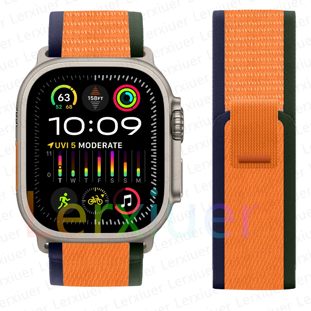 Nylon Sports Bracelet Trail Loop for Apple Watch – Versatile and Durable Strap