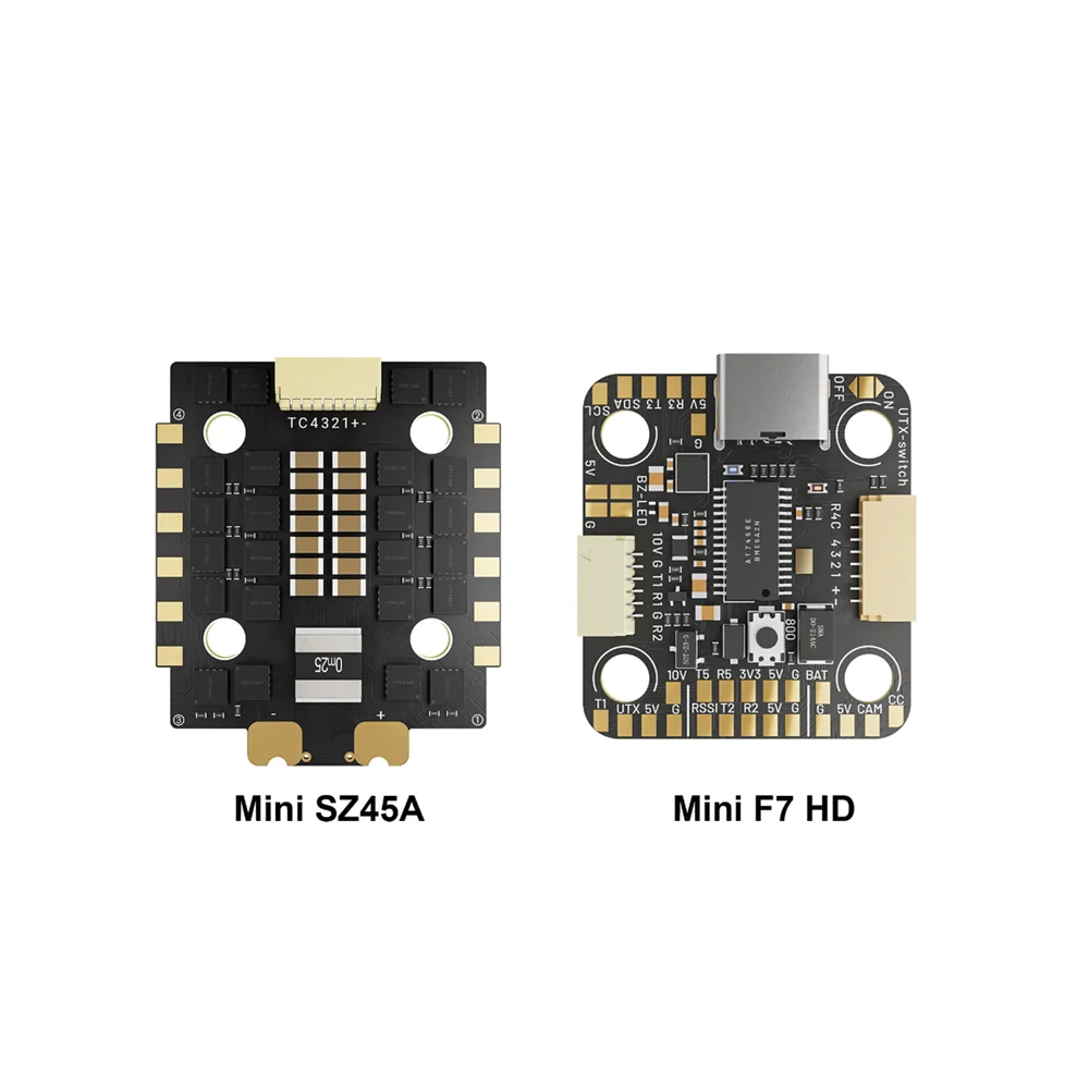 MEPS 미니 SZ45A 6S ESC 및 미니 F7 FPV 비행 컨트롤러, DJI HD VTX 지지대 4IN1 ESC 레이싱 프리스타일 프레임 드론 포함