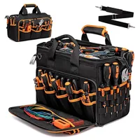 DGEV fourre-tout à outils, organisateur de sac à outils, sac à outils pour électricien, sac à outils, caddie à outils, sacs à outils pour électriciens 1