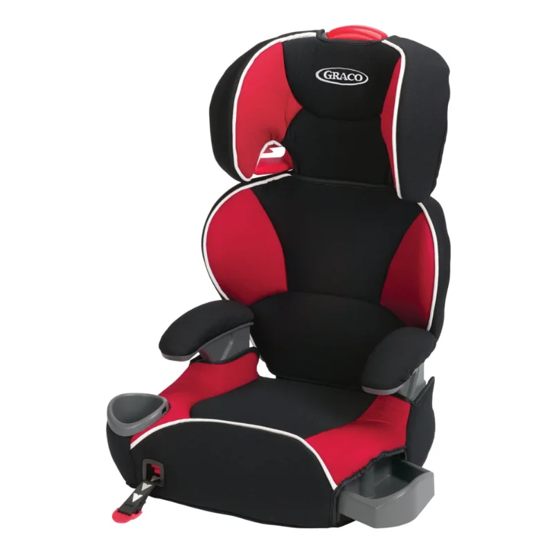 

Children Chairs Highback Booster Car Seat with Latch System One-hand Front Adjust Latch System Front Adjustment