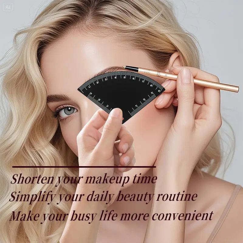 1/3PC  Fast Drawing Eyebrow Design Ruler Microblading Mapping Shaping Permanent Makeup Drawing Guide Ruler Tattoo Supplies Reuse