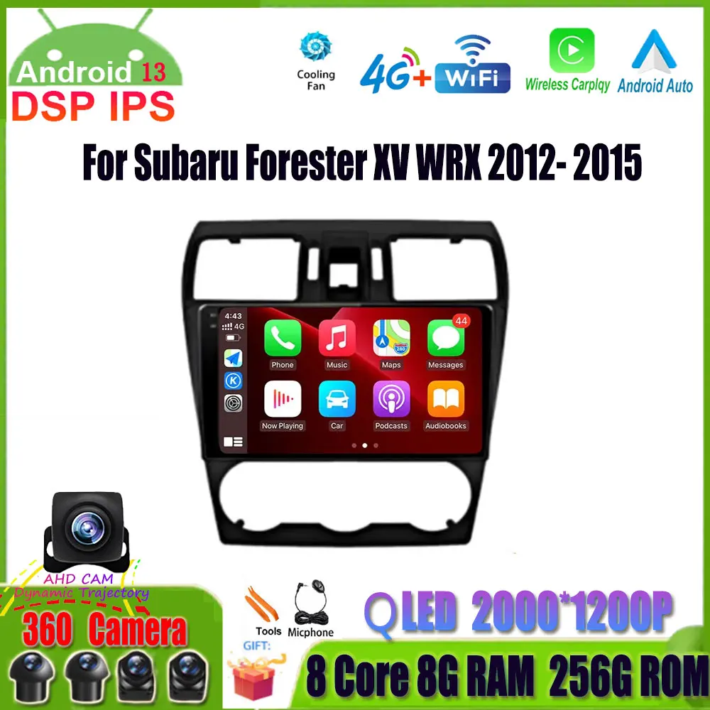 

Автомагнитола 2 Din для Subaru Forester XV WRX 2012- 2015, для Impreza, Android 13