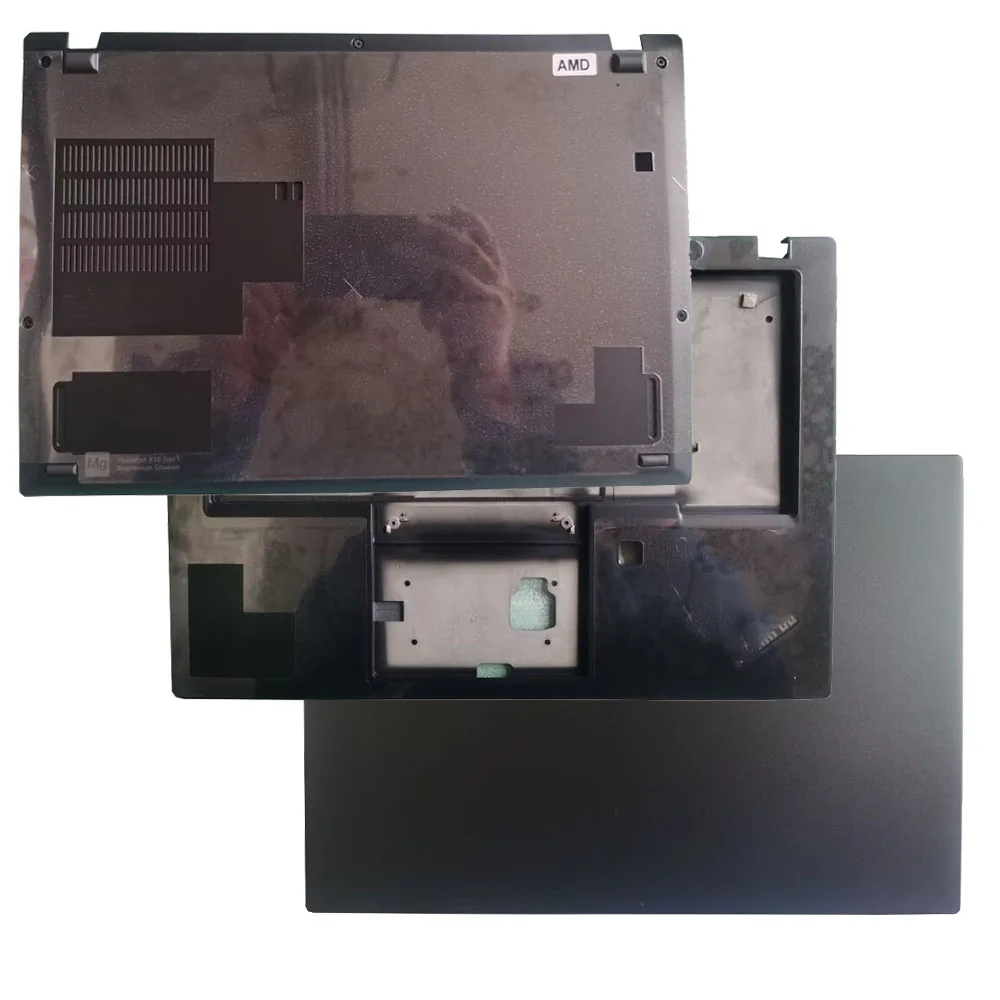 

Новый чехол для Lenovo ThinkPad X390 X395 X13 GEN 1 FHD версия, задняя крышка ЖК-дисплея/Упор для рук, верхняя AM1J8000300/Нижняя база AM1J8000500