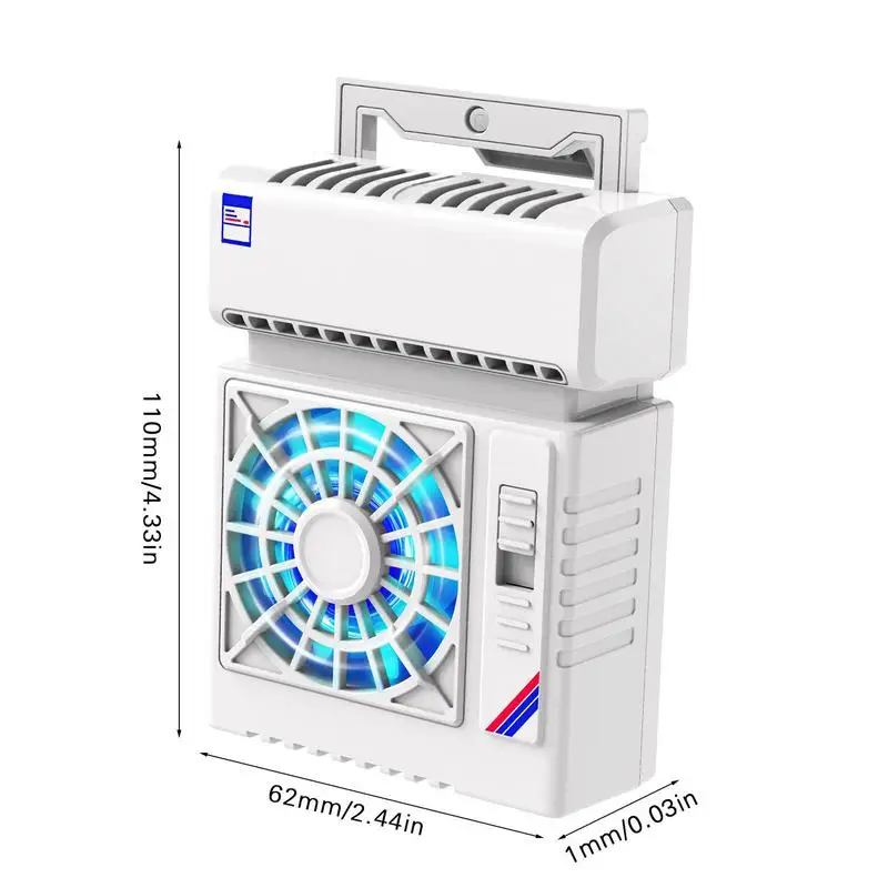 Phone Cooling Case Portable Cellphone Radiator Phone Cooler With 2 Modes Semiconductor Cooling Fan Quick Icing Cellphone