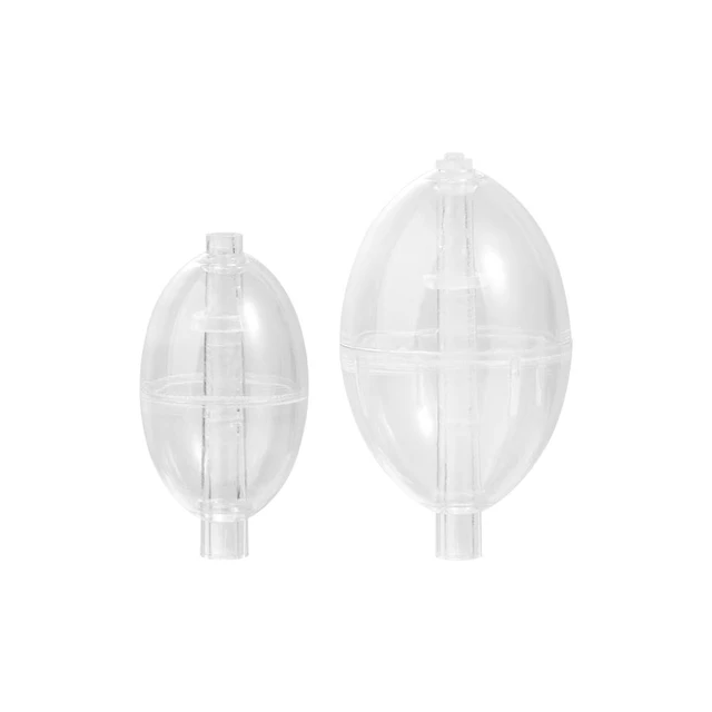 5pcs Fishing Clear Float Buoy Slip Bobber Strike Indicator PVC Plastic Oval Float  Slip Cast Spin Surface Bubble Float Transparen - AliExpress