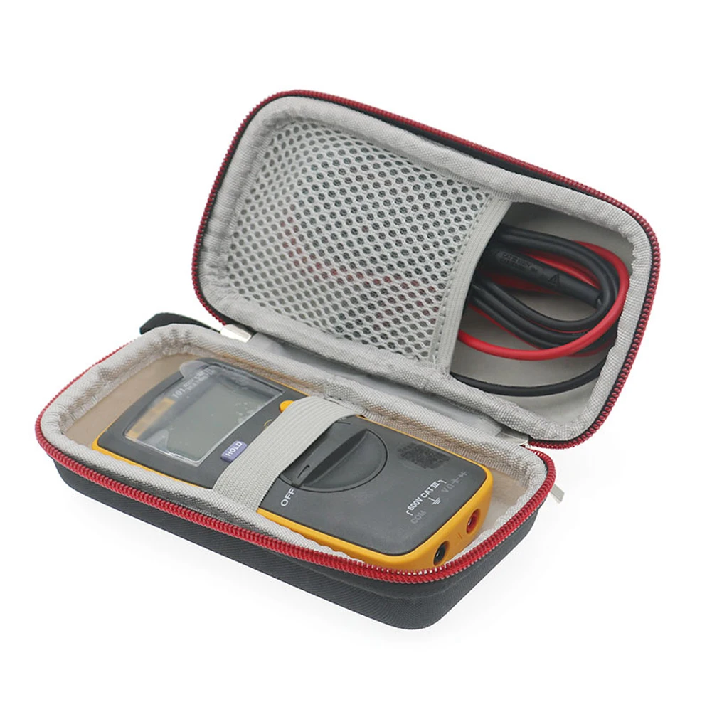 EVA Portable Storage Bag Shockproof Hard Shell Case Anti-Drop with Mesh Pocket for TASCAM DR-05/DR-07 Portable Digital Recorder