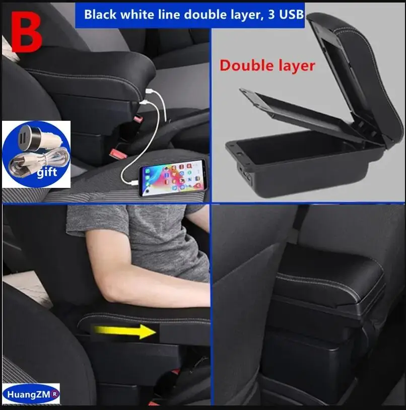 Organizer Per Bracciolo Toyota Corolla Cross Box Portaoggetti