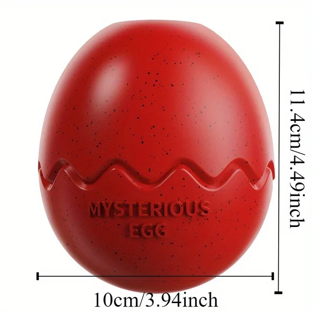 Interactive Dog Toy Dispenser  Dinosaur Egg-Shaped Design   Perfect for Slow Feeding and Playing 4