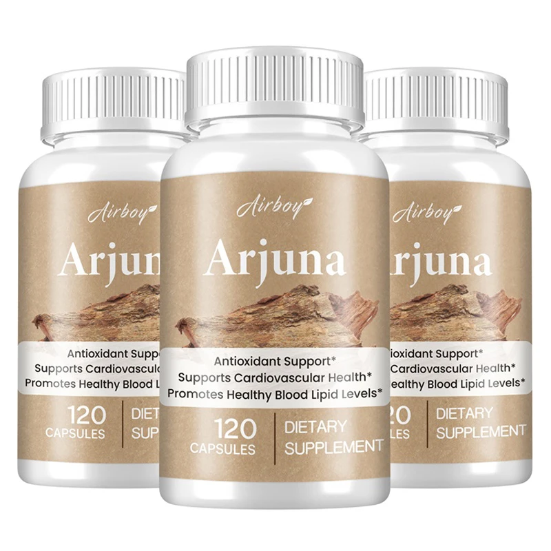 Arjuna Capsules Supports Heart Cardiovascular Health Antioxidant Non-GMO